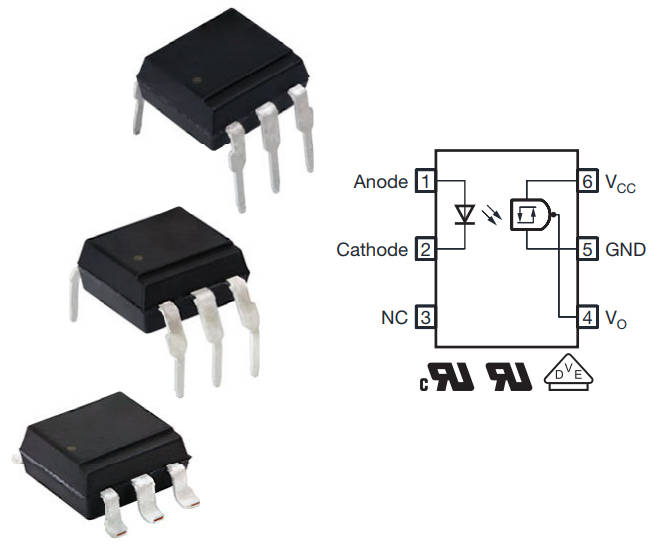 Vishay VOH1016A opto coupler