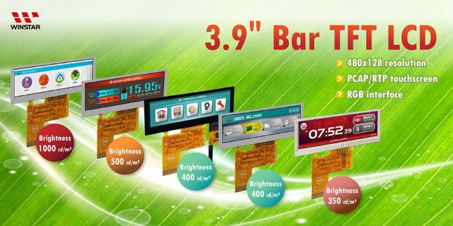 winstar WF39B bar tft