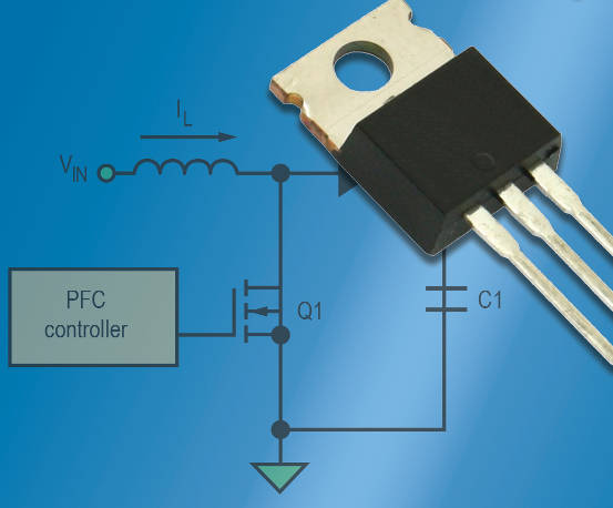 01feb17 Vishay SiHP065N60E 600V mosfet 553